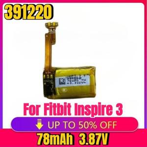 Fitbit pire 3 III 스마트 시계 배터리 용   교체 가능 78mAh 3.87V 391220