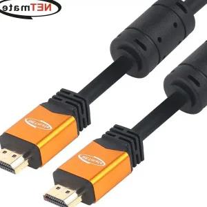 쌍문상회 NMC-HQ15Z 8K 60Hz HDMI 2.0 Gold Metal 케이블 15m