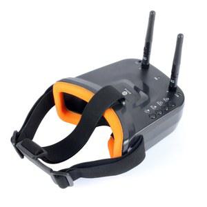 FPV드론 FPV고글 디스플레이 배터리 쿼드콥터용 내장 1200mAh 40CH 이중 BGNing FPV 안테나 3 레이싱 480x320 7V 고글 5 8G RC 비행기 인치