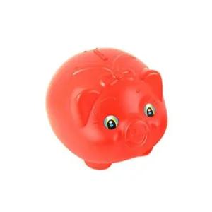 마키 레드 돼지 저금통 대 2호 1p 예쁜저금통 다용도저금통 귀여운저금통 미니금고 이색저금통