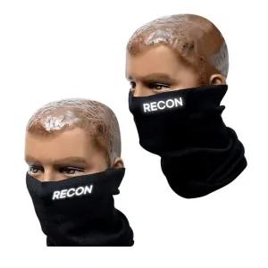 RECON 검정색 국산 반사필름 넥워머 스카프 겨울스카프 겨울넥워머 자전거마스크 방한마스크