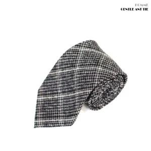 젠틀안트 그레이 체크 수동넥타이 폭8cm MT-5179 자동넥타이 수동넥타이 나비넥타이 니트넥타이