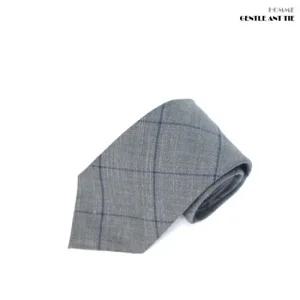 젠틀안트 그레이 체크 수동넥타이 폭8cm MT-5237 자동넥타이 수동넥타이 나비넥타이 니트넥타이