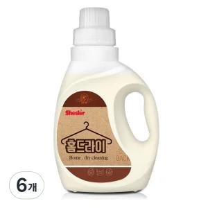 홈드라이세제 본품, 650ml, 6개