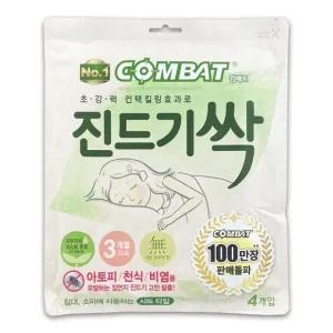 컴배트 진드기 싹 시트타입 4개입 D