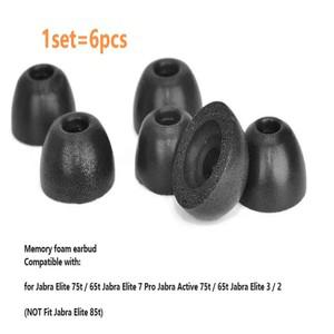 Jabra Elite 7 Pro / 75t/ Active/ 3 이어버드한 엘리트 10 메모리 폼 이어팁 6개 신규