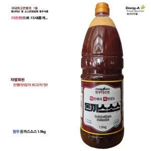 [청우식품] 청우돈까스 소스 1.9kg