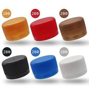 [M-Glass]생수기본캡28mm(100ea)색상6종 페트병 전용뚜껑