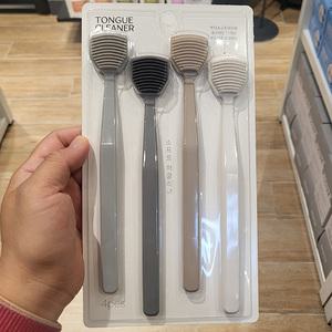 안티박테리아 소프트 혀 클리너 4입 세트