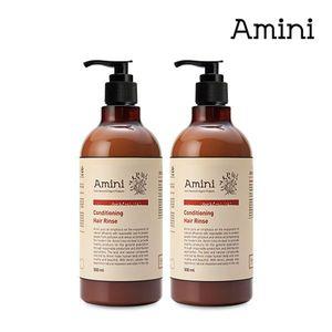 [NS홈쇼핑]1+1아미니 컨디셔닝 헤어 린스 500ml+500ml[25366881]