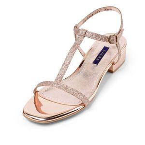 [갤러리아] 세라 여성 펌프스 통굽 샌들 S20S419 골드 3CM