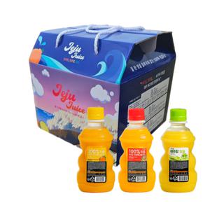 제주랑 100% 착즙 주스  음료 선물세트 한라봉 천혜향 감귤주스 320ml x 10