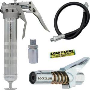 LockNLube 프로페셔널 듀얼 모드 피스톨 그립 그리스 건