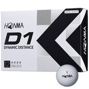 [혼마] New D1 2피스 골프공 12구 1더즌