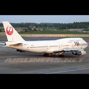 다이캐스트 모형 피규어 프라모델다이캐스트 체중계 JAL 일본 항공 B747-400 JA8071 합금 모형, 금속 비행