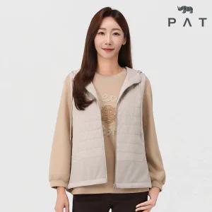 [PAT 여성] 저지패치 후디드 패딩 베스트_1I81404