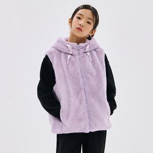 [오션스카이] 여아 밍크 퍼 후드 베스트-DFJG7374D0T