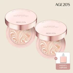 [에이지투웨니스]AGE20S 글로우핏 톤업 선팩트 X 2개 (SPF50 PA++++)
