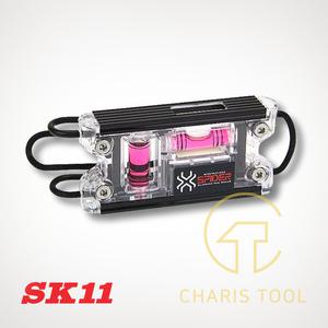 SK11 핑크 미니 자석 토비 수평 레벨 4인치 6인치