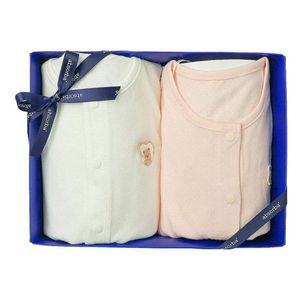 [NS홈쇼핑](쌍둥이뱀띠출산,백일,돌세트)돌돌모달내의핑크+아이보리세트(A2B-10311SET)..[35015786]