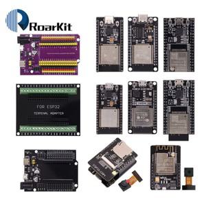 ESP32 개발 보드, 와이파이 및 블루투스, 초저전력 소비, 듀얼 코어 CH340 CP2102, ESP-32S ESP32-CAM ESP-
