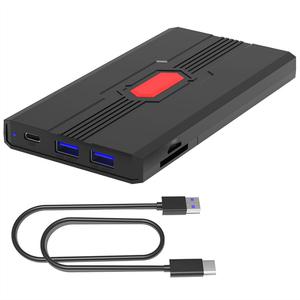 HDD SSD 하드 드라이브 인클로저 TF SD 카드용 USB 3.0 C 타입 2.5 인치