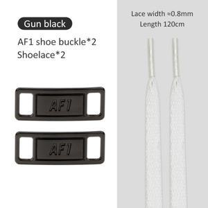 신발끈 AF1 금속 컬러 신발 끈 버클은 공군에 적합합니다. 브랜드 크리켓 운동화 용