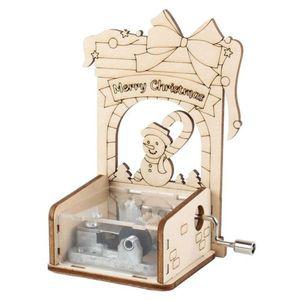 [기타]만들기 선물 산타 크리스마스 오르골 장식 DIY 벽난로