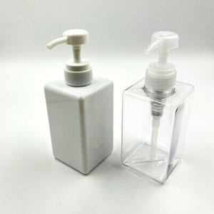 [기타]고품질 사각 리필용기 디스펜서 450ml 핸드워시 샴푸 세제 세제공병 (WFHTZQR)