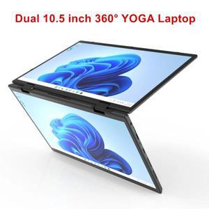 Topton L15 360 ° 요가 노트북, 인텔 N95 듀얼 10.5 인치 IPS 터치 스크린, 윈도우 11, 2 인 1 태블릿 PC