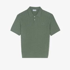 매장정품 라코스테 LACOSTE 남성 케이블 반팔 스웨터 폴로 PH268E-55G_BMY_JS 569519