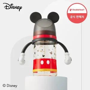[더블하트] 모유실감 3세대 PPSU 디즈니 미키마우스 젖병 240ml(핸들)_젖꼭지 미포함