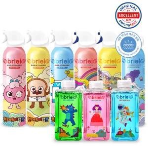 브리엘 버블 200ml 3종+브레드이발소 버블 200ml 3종+바스슬라임 480ml 1종