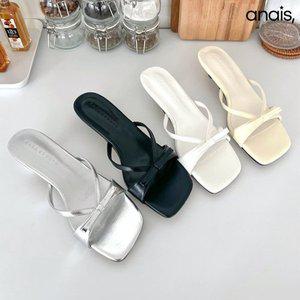 [아나이스]리본 스트랩 뮬슬리퍼 3cm_25S335 [무료배송]