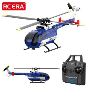 rc헬기 RC ERA C186 MAX BO105 스케일 4CH 원격 제어 헬리콥터 모델 광학 포지셔닝 자이로 안정화 항공기