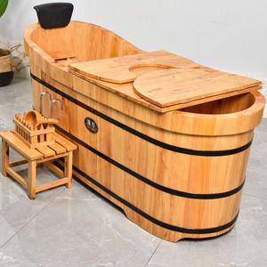 히노끼욕조 반신욕 편백나무 홈사우나 펜션 찜질방
