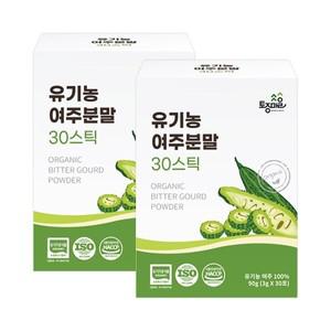 토종마을HACCP인증 국산 여주분말 30스틱 X 2박스