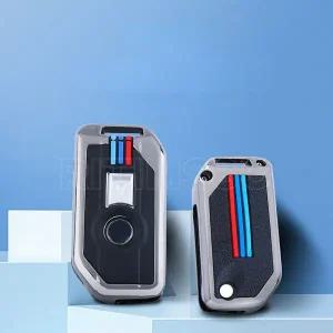 차키케이스 아연 합금 + 실리카 젤 오토바이 원격 제어 자동차 키 케이스 셸 커버 BMW R1200GS R1250GS R12