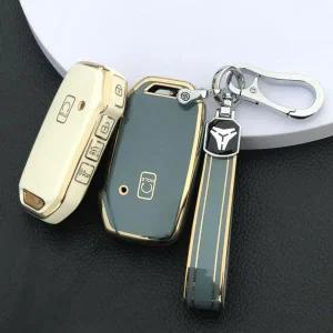 차키케이스 3 5 버튼 자동차 키 케이스 K3 KX3 KX7 K5 스포티지 카니발 Mpv 기아 스마트 원격 커버 K8 쉘