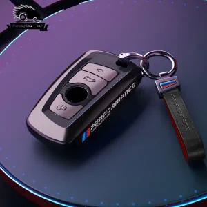 차키케이스 나노 electroplating PC 자동차 스마트 키 Fob 케이스 커버 BMW 3 4 5 시리즈 320i 530i 550i F