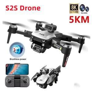 전문 드론 S2S 8k HD 카메라 미니 5G GPS 장애물 회피 Xiaomi 용 Brushless Foldable Quadcopter 광학 흐름