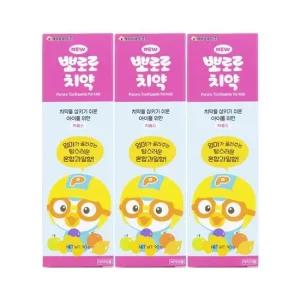 뉴 뽀로로 치약 혼합 과일향 90g 3개입