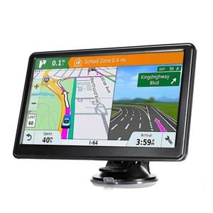 자동차용 GPS 내비게이션, 2025 지도 7인치 터치스크린 자동차 256-16GB, 음성 방향 안내, 지원 속도 및 적색등 경고, 사전 설치된 북미 평생 무료 업데이트