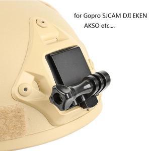 GoPro9 SJCAM AKASO DJI 액션 카메라 1인칭 뷰 휴대폰 홀더 촬영 액세서리용 NVG 전술 헬멧 마운트 bsae