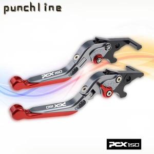 PCX150 2021 CNC 액세서리, 접이식 확장형 브레이크 클러치 레버, 조절 가능한 핸들 세트 어댑터, 디스크