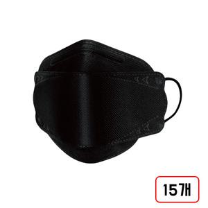 에버렉스)황사 마스크 (KF94/블랙/K12516677) 15개