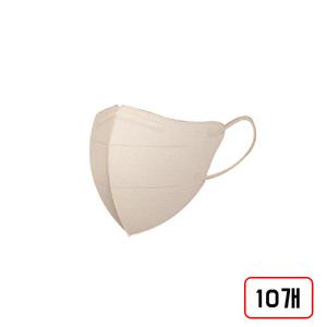 에버렉스)황사 마스크(KF94/베이지/새부리형/K54163952)  10개