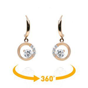 [다이아마트]3부 다이아귀걸이 GIA 우신 F칼라 엘런 DJP090E
