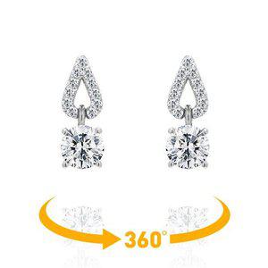 [다이아마트]3부 다이아귀걸이 GIA 우신 F칼라 유니크 S3DE011