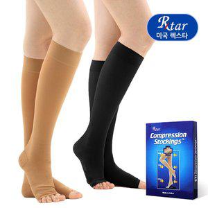 [종로의료기]미국산 렉스타 201 의료용 압박스타킹 무릎형 발트임 강압 혈액순환